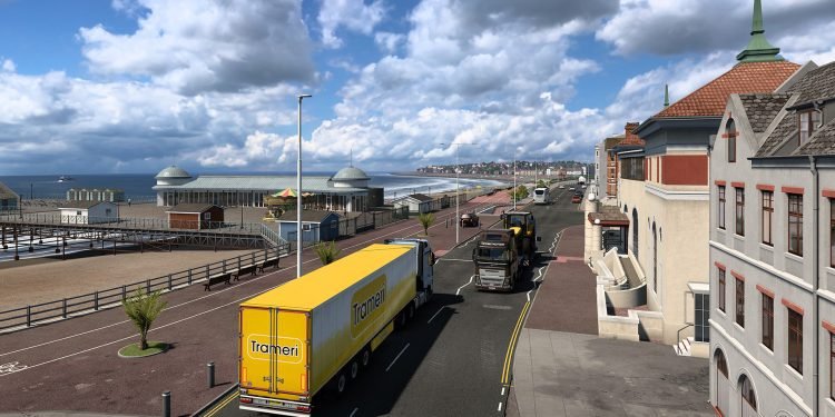 منطقه بریتانیا در بازی Euro Truck Simulator 2 به‌طور کامل بازسازی می‌شود