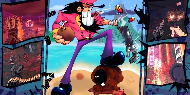 نقد بازی Captain Wayne – Vacation Desperation | یک بومر شوتر خشن با ظاهری کارتونی اما بینظم ⚓️💥