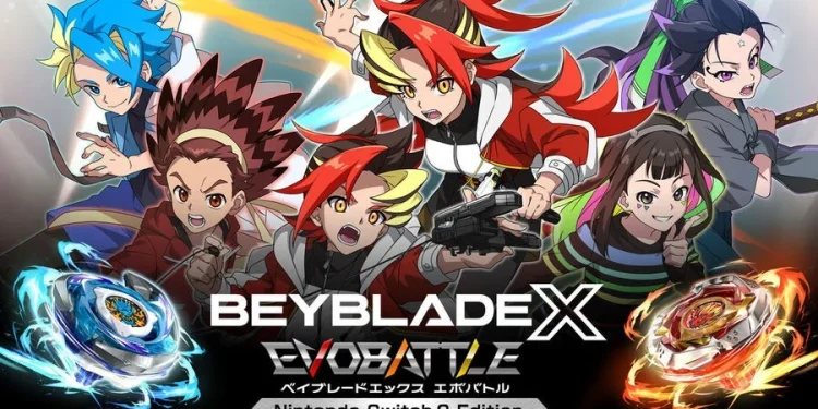 نسخه Switch 2 Edition بازی Beyblade X: Evobattle این هفته منتشر می‌شود و مسیر ارتقا برای بازیکنان Switch دارد