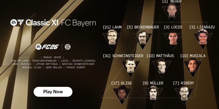 ده تیم Classic XI به EA Sports FC 26 برای بازی محلی اضافه شدند