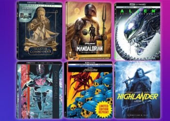 حراج بزرگ Amazon: تخفیف ۵۰٪ روی 4K، Blu‑ray و Steelbook