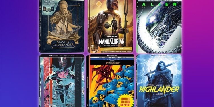 حراج بزرگ Amazon: تخفیف ۵۰٪ روی 4K، Blu‑ray و Steelbook