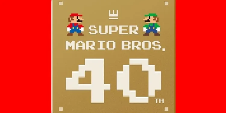 نینتندو مجموعه پین ویژه چهلمین سالگرد Super Mario را عرضه می‌کند